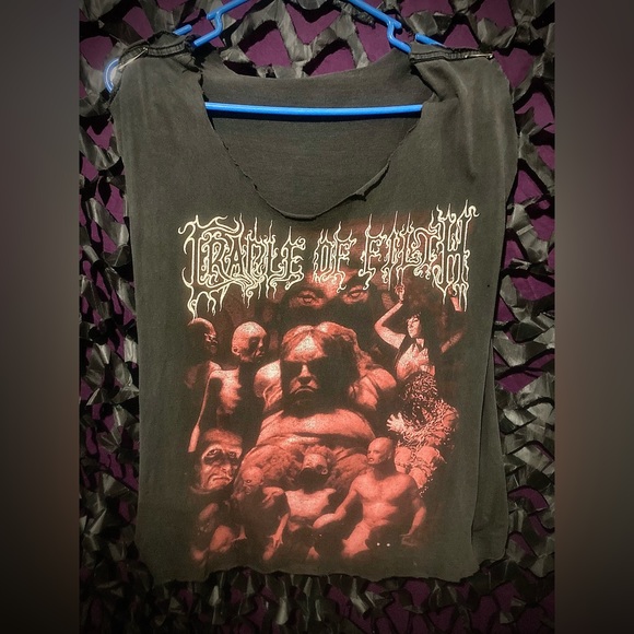 1999 Cradle of Filth “From the Cradle to Enslave” LEGENDARY PRINT OG blu… - Picture 2 of 5